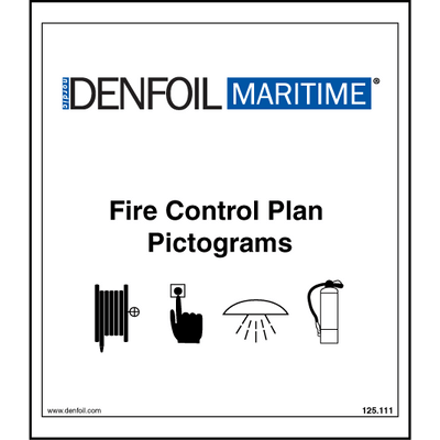 125.111 Fire control symbols booklet 10mm