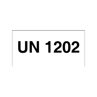 UN 1202 - Faresedler