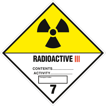 Radioactive kl. 7.3 fareseddel - Faresedler