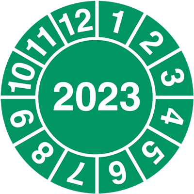 År 2023 Kalibreringsmærker