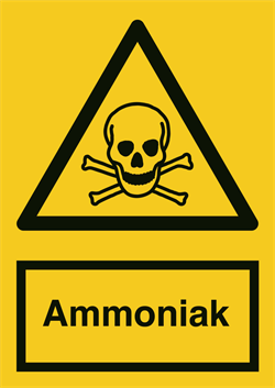 Ammoniak Advarselsskilt A327VA4