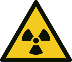 Radioaktive stoffer Advarselsskilt A356