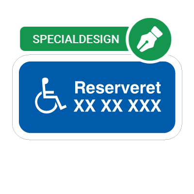 Specialdesignet_handicapskilt_Reserveret
