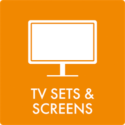 Affaldsskilt TV sets & screens