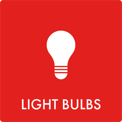 Affaldsskilt Light bulbs