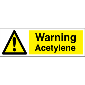 Acetylene - Self Adhesive Vinyl - 100 x 300 mm