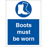 Boots must be worn