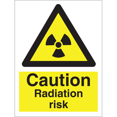 Caution Radiation risk