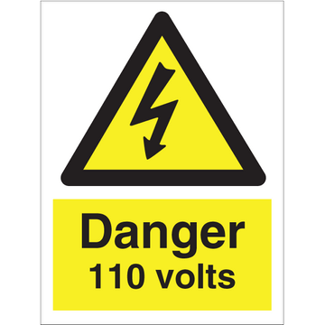 Danger 110 volts