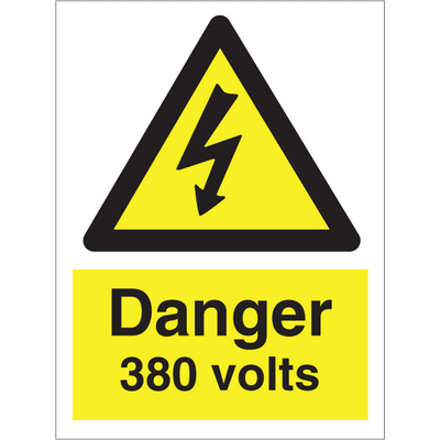 Danger 380 volts