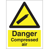 Danger compressed air