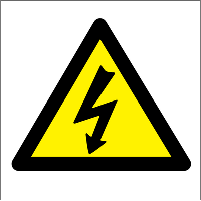 Danger Electrical hazard