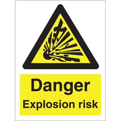 Danger explosion risk
