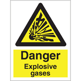 Danger Explosive gases