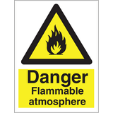 Danger Flammable atmosphere