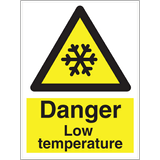 Danger low temperature