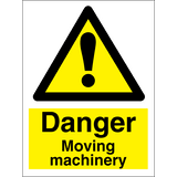 Danger Moving machinery