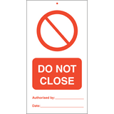 Do not close (pk. á 10 stk.)