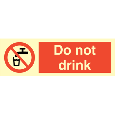 Do not drink
