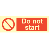 Do not start