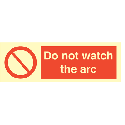 Do not watch the arc