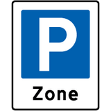 E 68,3 Zone med parkering