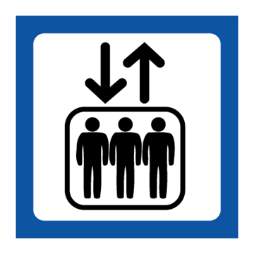 Elevator - Piktogrammer