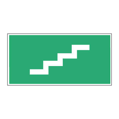 Emergency stairs arrow left - Low location light system