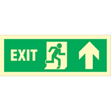 Exit right arrow up