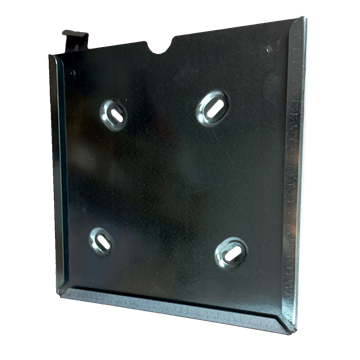 30 x 30 cm skilteholder til ADR fareseddel på aluminiumsplade