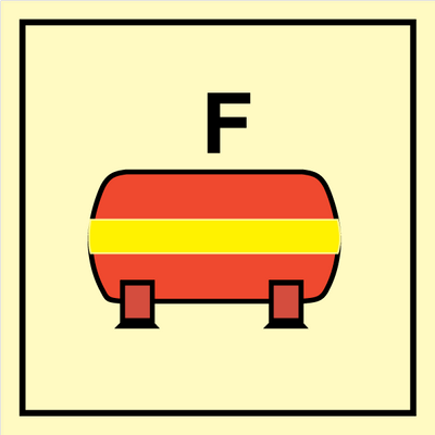 Fixed fireextinguishing instillation F