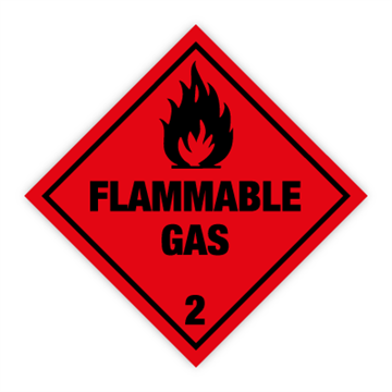 Flammable Gas - Faresedler kl 2