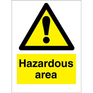 Hazardous area