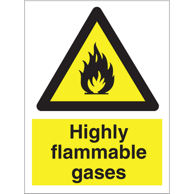 Highly flammable gasses