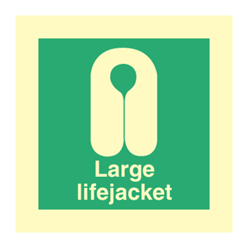 Large lifejacket - IMo Symbols