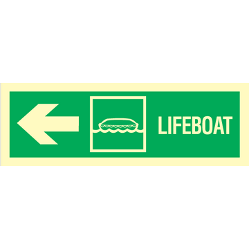 Lifeboat arrow  left