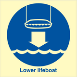 Lower lifeboat
