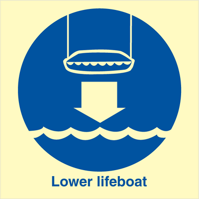Billede af Lower lifeboat