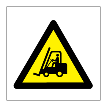 Fork lift trucks - Hazard & Warning Signs