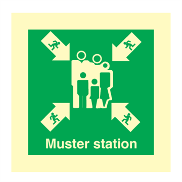 Muster Station Symbol - IMO Symbols