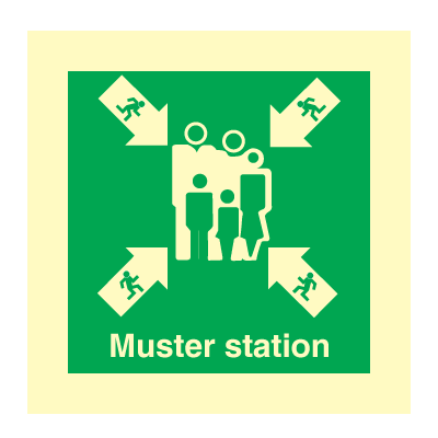 Muster Station Symbol - IMO Symbols