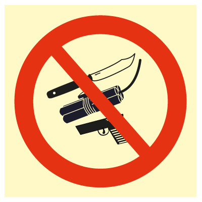 Se No weapons hos JO Safety