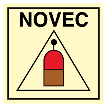 Remote Release Station for NOVEC - IMO Sign