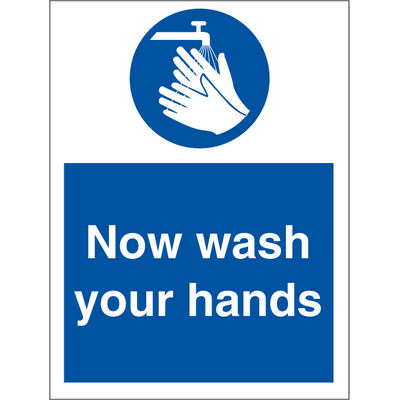 Now wash your hands