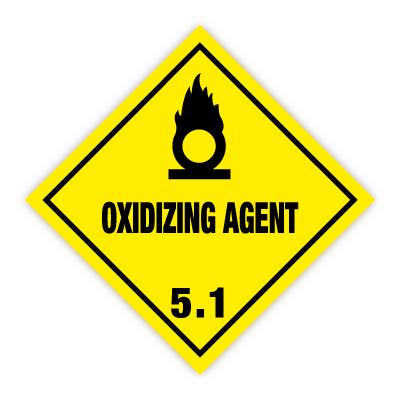 Oxidizing agent - Faresedler kl 5.1