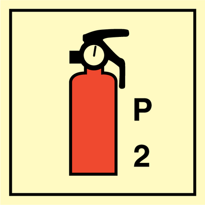 Billede af Portable fire extinguishers P 2