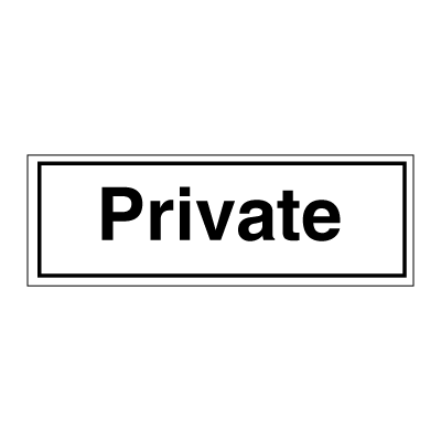 Private - ISPS Code Signs