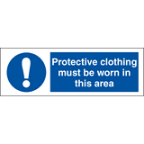 Protective clothing must be