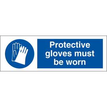 Protective gloves must be worn