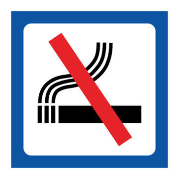 Rygning forbudt - Piktogrammer